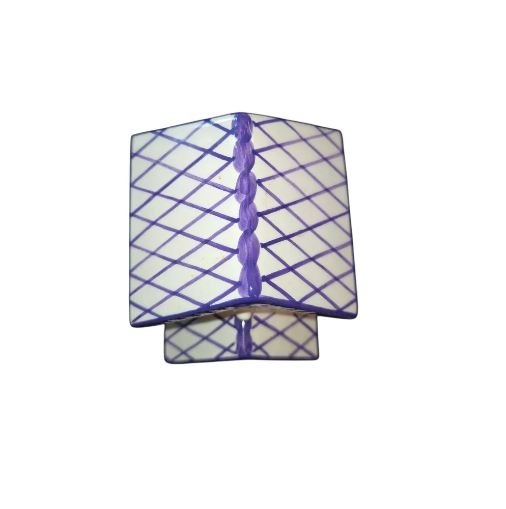 Royal Doulton Vintage 2001 Home Tweet Home‎ Sweet Lavender Ceramic Birdhouse